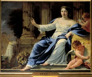 Éloquence. Représentation de Polymnie, muse de l