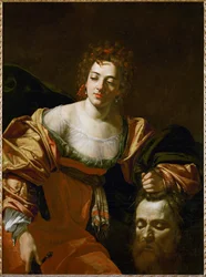 Judith avec la tête d