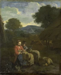 Bergère lisant
