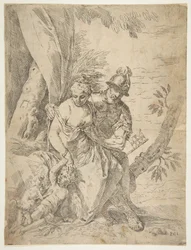 Mars, Vénus et Cupidon, vers 1637-1639
