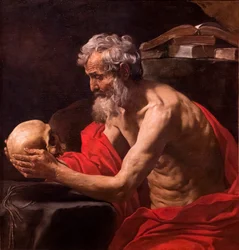 Saint Jérôme en méditation, vers 1637-1639 (huile sur toile)