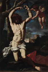 Saint Sébastien et un ange