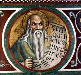 Maesta : Isaac (détail)