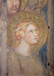Maesta : Sainte Ursule, 1315 (détail)