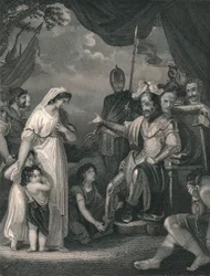 Alfred libérant la famille de Hastings
