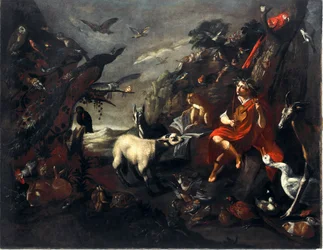 Orphée et les animaux