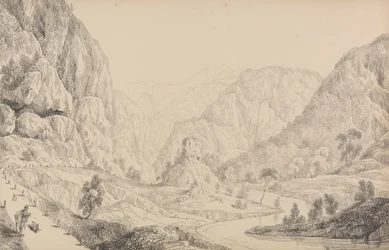 Album de 30 vues dans le Tyrol et en Italie : Vue sur l