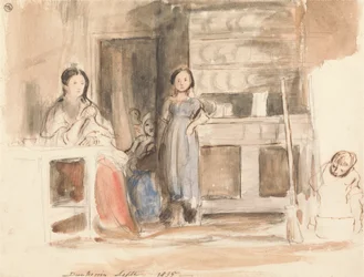 Scène de cuisine : Dunkerrin, septembre 1835