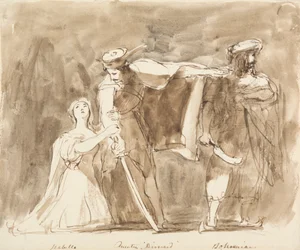 Scène de Quentin Durward