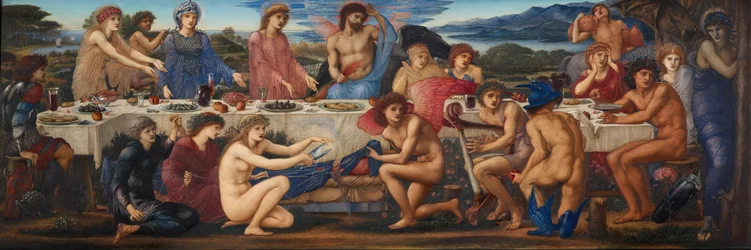 Le Festin de Pélée, milieu-fin du XIXe siècle