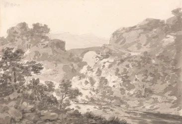 Pont sur un ruisseau, nord du Pays de Galles