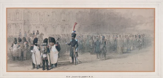 Garde nationale aux Tuileries, 1846