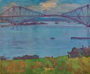 Le pont du Forth, 1914