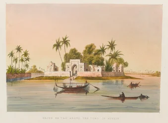 Hajee Ka Tau au-dessus du port de Bukkur