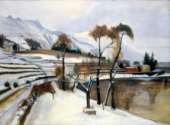 Paysage hivernal