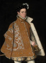 Portrait du prince Alessandro Farnese (1545-1592), futur duc de Parme et Plaisance