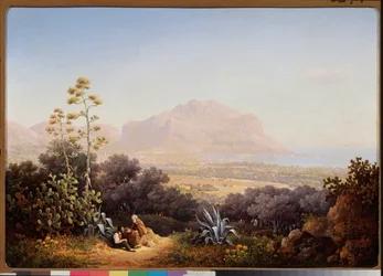 Vue de Palerme (Sicile, Italie)