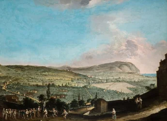 Paysage italien, 1750-1800