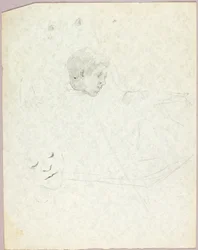 Garçon dans un fauteuil