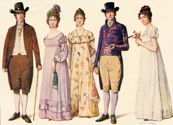 Vêtements durant la République sous Washington et Adams, 1790-1800, 1903, 1937