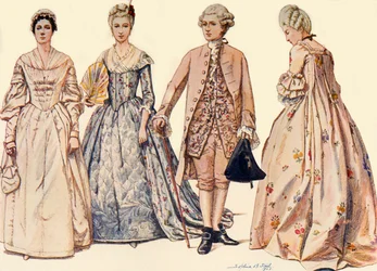 Vêtements sous le règne de George II