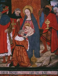 Adoration des Mages, panneau de l