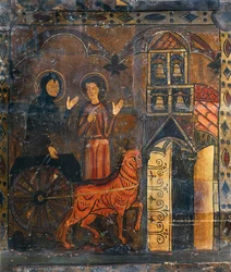 Autel de San Jaime de Frontanya, détail, fin du XIIIe - début du XIVe siècle