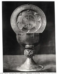 Calice et patène eucharistique, appartenant à l