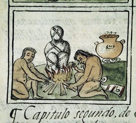 Codex de la conquête du Mexique : momification d