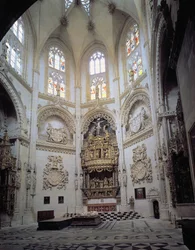 Vue intérieure de la Capilla del Condestable, fin du 15e siècle