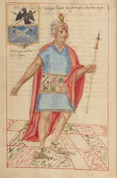 Lloque Yupanqui, 1616 (manuscrit)