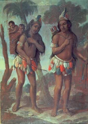 Indiens mexicains sauvages de 