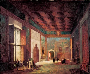 Palais Mosen Sorell. Peinture anonyme espagnole