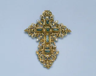 Pendentif en forme de croix, 1550-1600