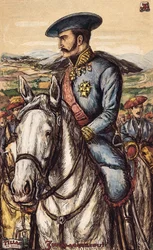 Portrait de Tomas Zumalacarregui (1788-1835), militaire de l