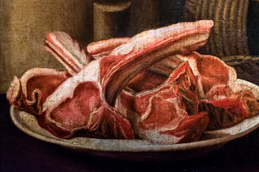 Nature morte avec côtelettes