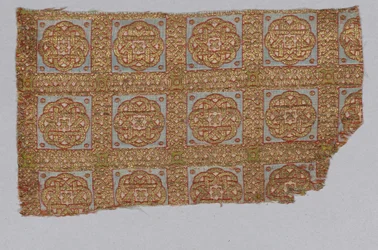 Fragment de textile de la dalmatique de San Valerius