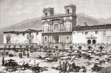 La Cathédrale, Plaza de la Independencia alias La Plaza Grande, Quito, Équateur