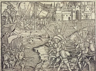 La Conquête du Pérou, illustration de 
