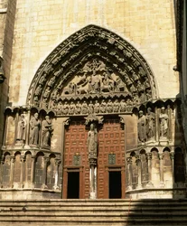 La Portada del Sarmental, transept sud, c.1235