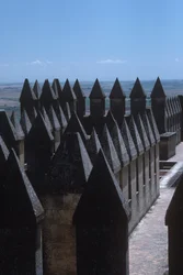 Les créneaux du château