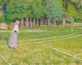 Tennis à Hertingfordbury, 1910