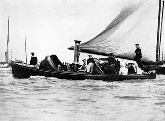 Une fête royale et impériale à Cowes, 1910