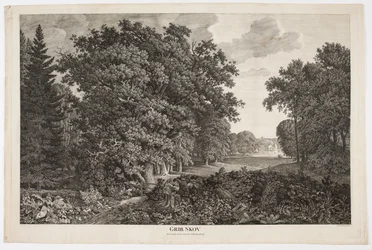 Grib Skov avec vue sur Esrum Sø vers Fredensborg