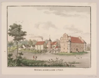 Hesselagergaard à Fionie