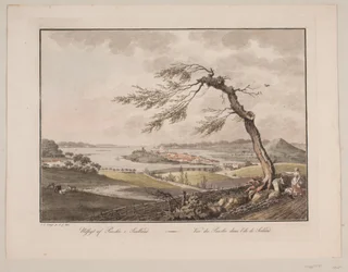 Vue de Præstø en Sjælland
