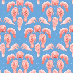 Motif de lamantin, 2023