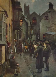 Veille de Noël, vers 1915