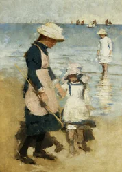 Enfants sur la Plage