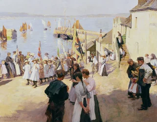 Jour de fête à Newlyn